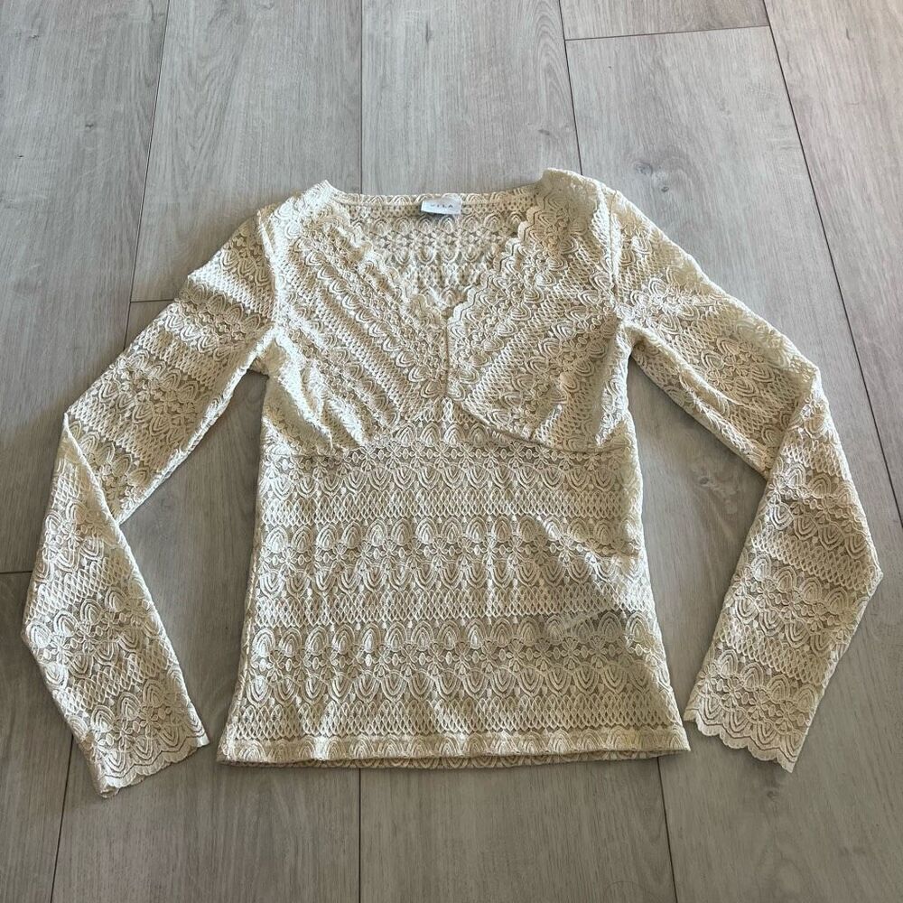 Vila women's long sleeve shirt size M